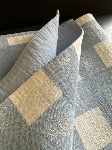 Bee and willow gingham - and, blue